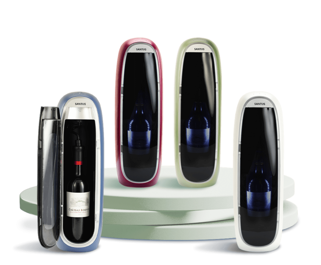 [SANTUS™︎] Vibra スマートワインディスペンサー パールホワイト Wine Preserver | SANTUS™ Vibra | Smart Wine Dispensers